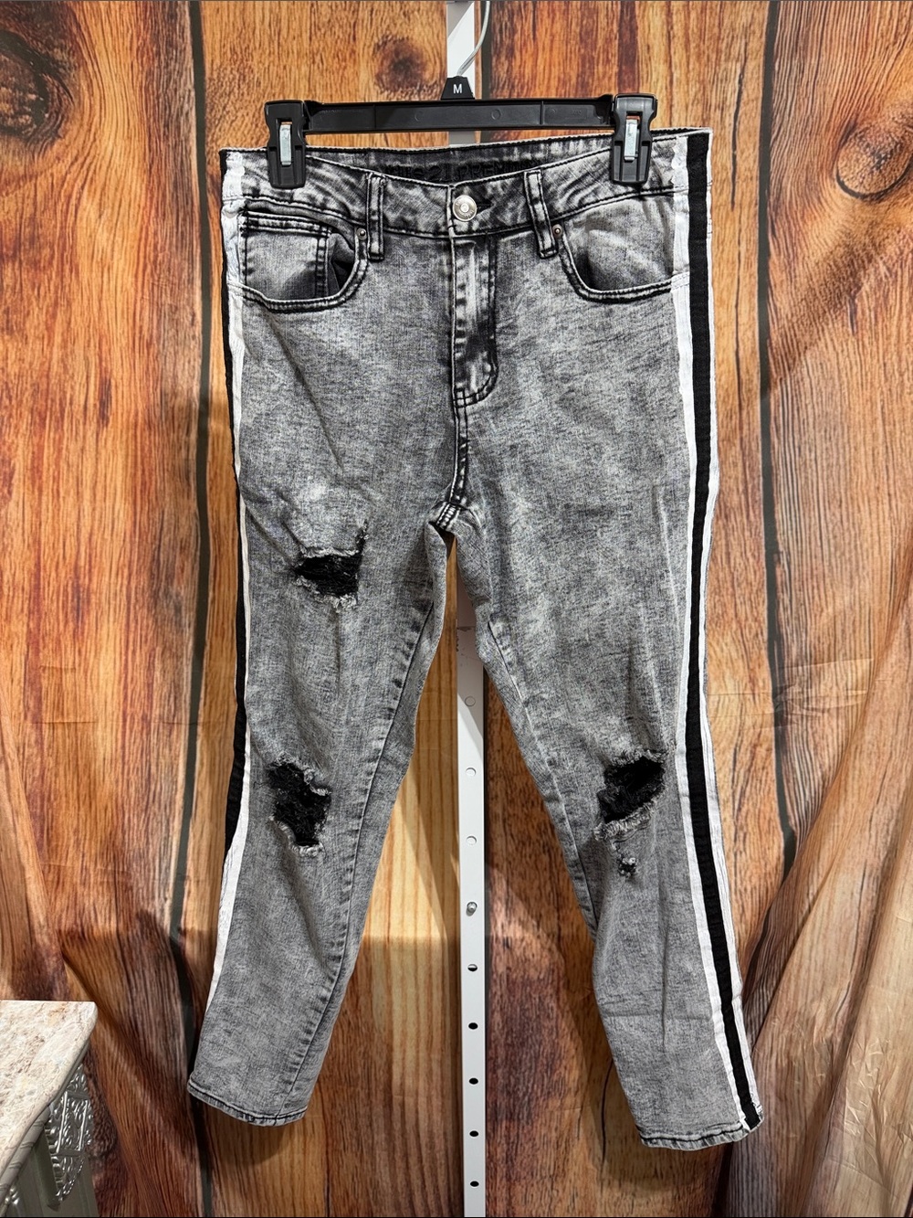 Rue 21 Men’s Super Skinny Supreme Flex Distressed Jeans Size 30/30